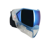 Empire EVS Thermal Paintball Goggle w/Blue Mirror Lens- Crystal SE Clear Blue