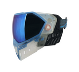Empire EVS Thermal Paintball Goggle w/Blue Mirror Lens- Crystal SE Clear Blue