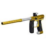 Empire Axe 2.0 Electronic Paintball Marker w/2 piece Barrel System- Dust Gold/Silver