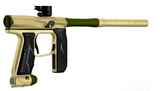 Empire Axe 2.0 Electronic Paintball Marker w/2 piece Barrel System- Dust Tan/Olive