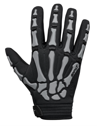 Exalt Death Grip Full Finger Gloves- Grey
