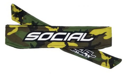 Social Paintball Headband- Social Camo