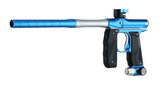 Empire Mini GS Electronic Paintball Marker w/2 Piece Barrel- Dust Blue/  Dust Silver