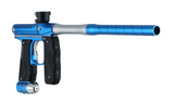 Empire Mini GS Electronic Paintball Marker w/2 Piece Barrel- Dust Blue/  Dust Silver