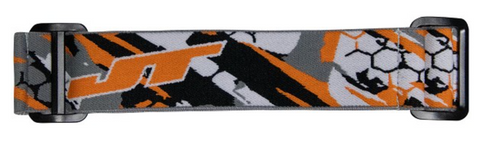 JT Proflex X/Proflex Authentic Moto Goggle Strap-Orange