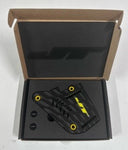 JT Proflex Inline Ear Set w/Thumb Screws- Yellow