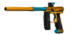 Empire Axe 2.0 Electronic Paintball Marker w/2 piece Barrel System- Dust Orange/Aqua